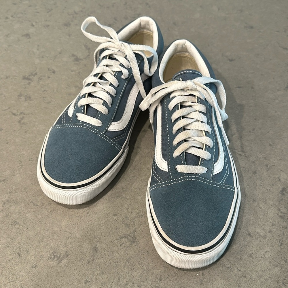 Blue Vans - Size 6.5 Men’s and 8 Women’s